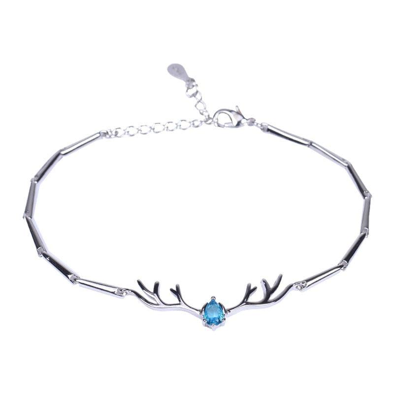 Korean-style Deer Youre My Lucky Charm Bracelet For Women