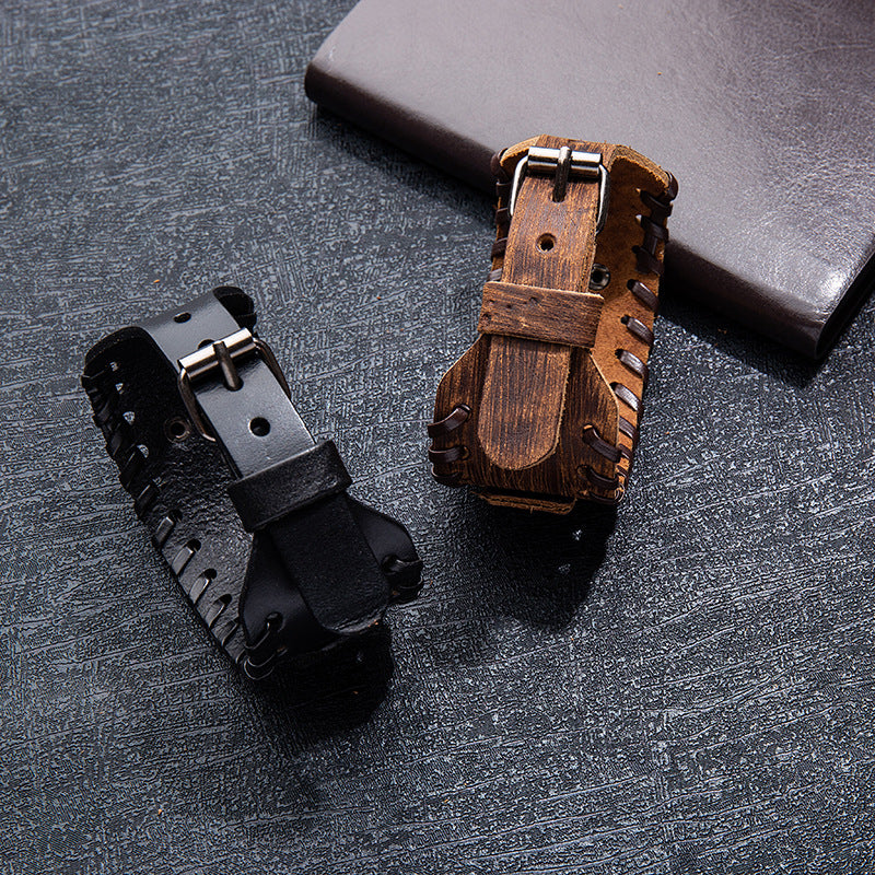 European And American Viking Bracelet Vintage Compass Compass