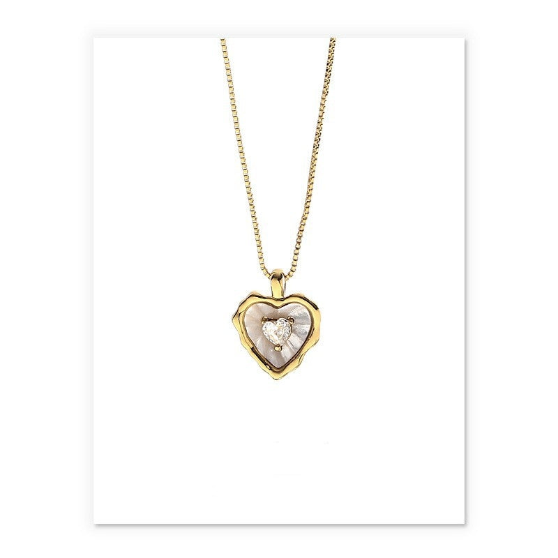 Fashionable Irregular Natural Stone Bead Necklace